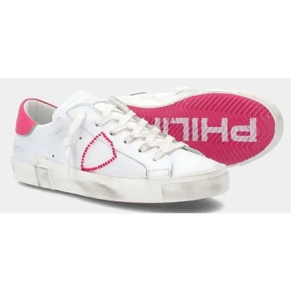 Philippe Model Paris
Prsx Broderie Pop sneakers in Blanc Fucsia Size 39 - Picture 2 of 15